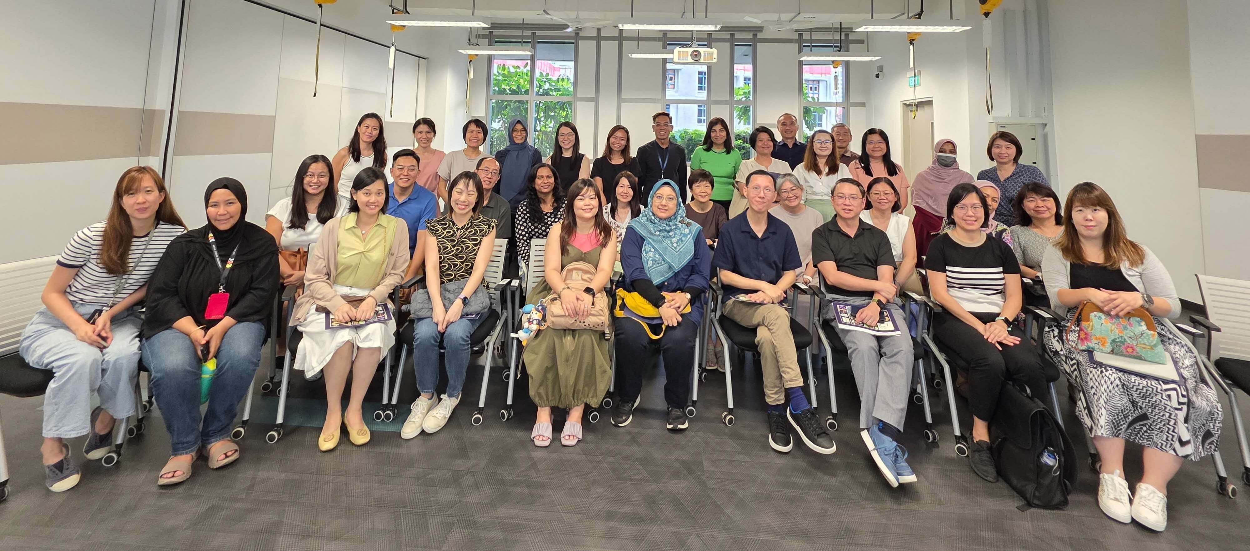group photo of officers who attended the 2025 TWA+ Learning Journey in April 2025